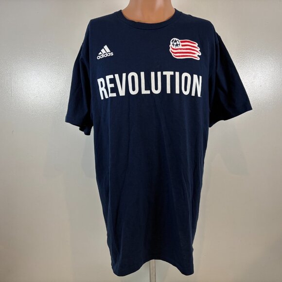 Lee Nguyen Jersey T Shirt Mens Size L Adidas New England Revolution MLS Soccer - Picture 3 of 5